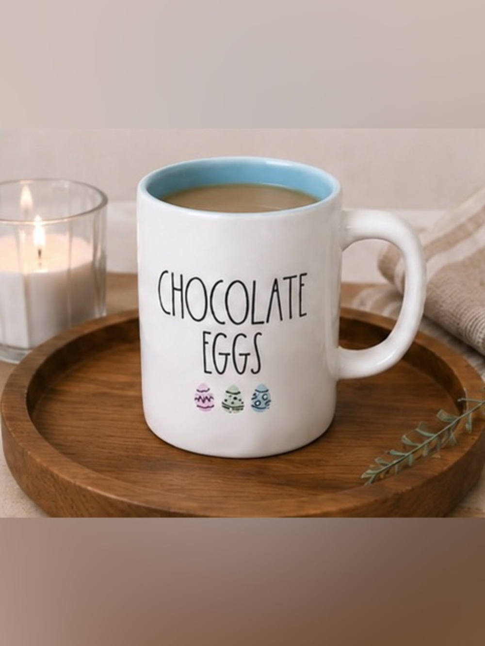 3 for $30 Rae Dunn CHOCOLATE EGG  coffee mug